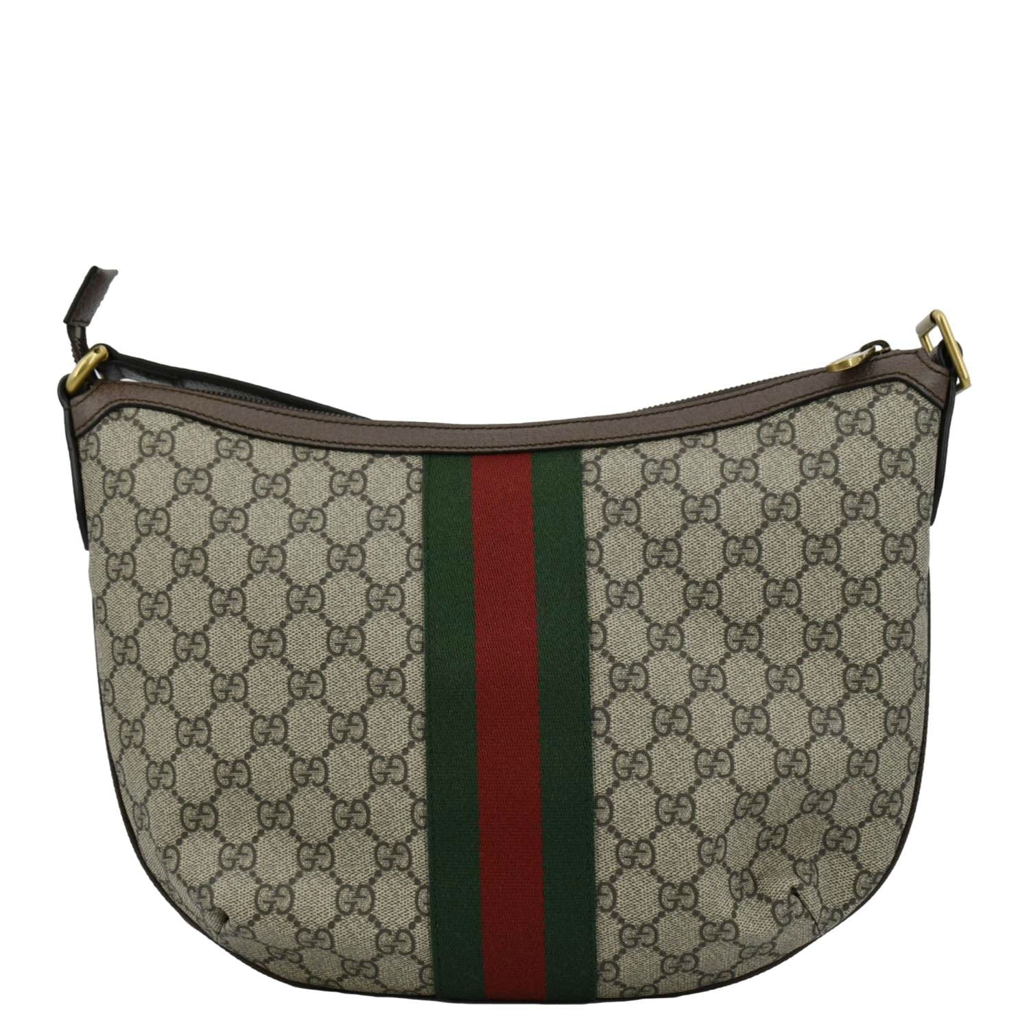 Gucci Ophidia Supreme Shoulder Bag Canvas Beige Gg 547939