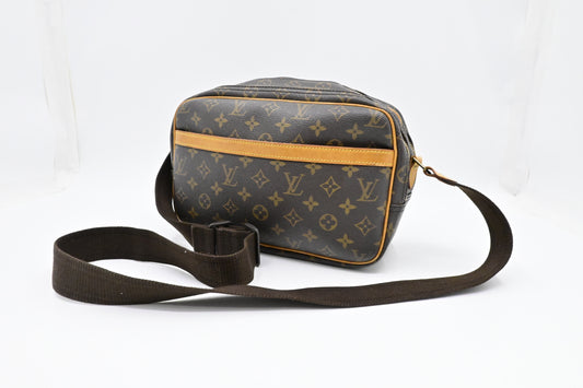 Louis Vuitton Reporter Monogram PM Canvas Handbag Canvas 3