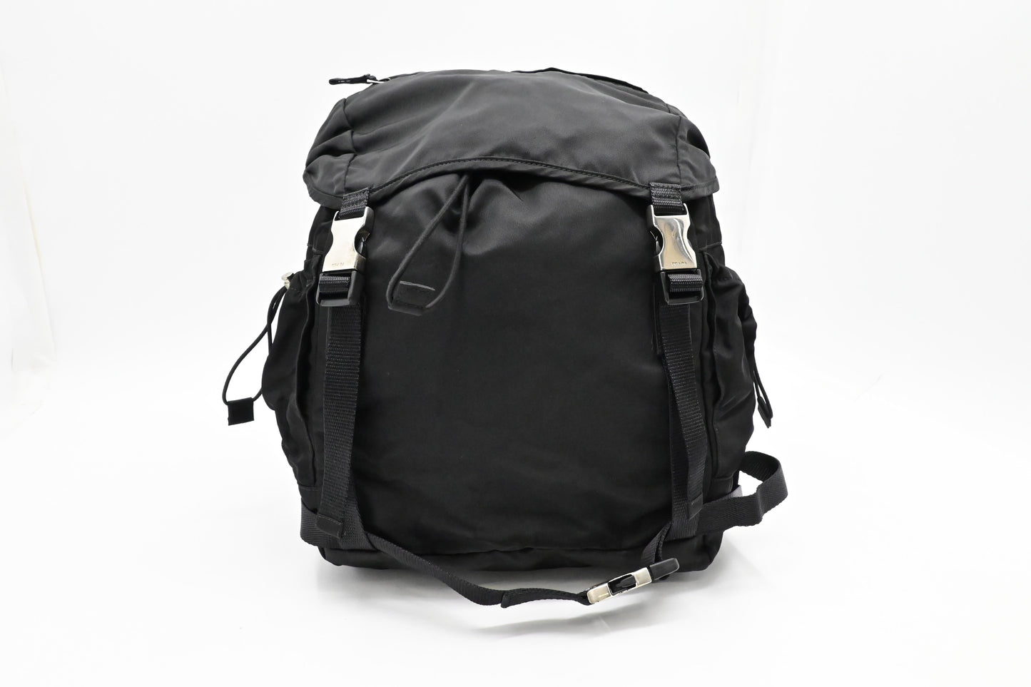 Prada Hiking Backpack In Handbag Nylon Black