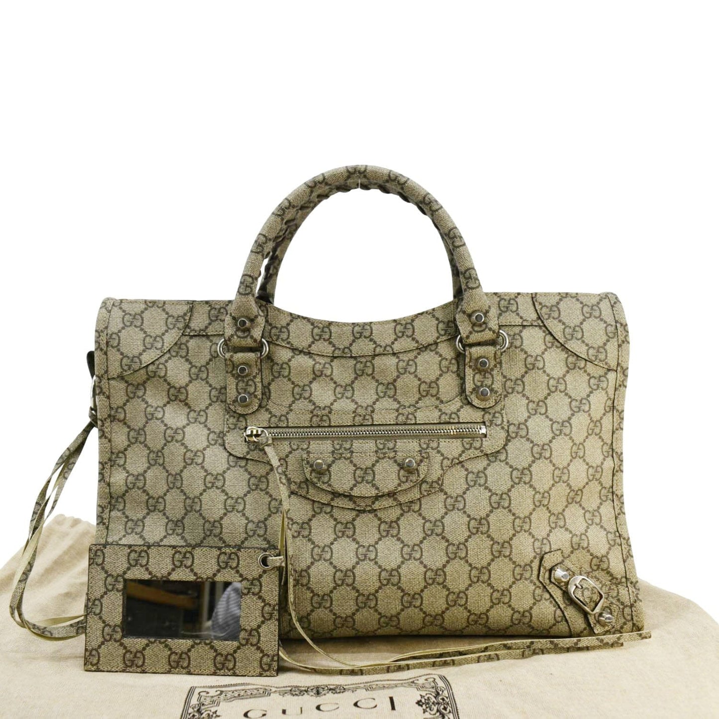 Gucci The Hacker Project Neo Supreme Tote Bag Beige Shoulder Bag