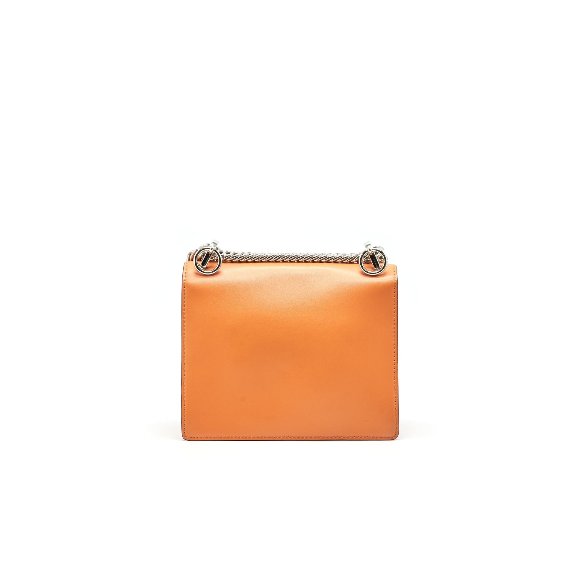 Fendi Kan Purse Orange Mini Small Shoulder Bag