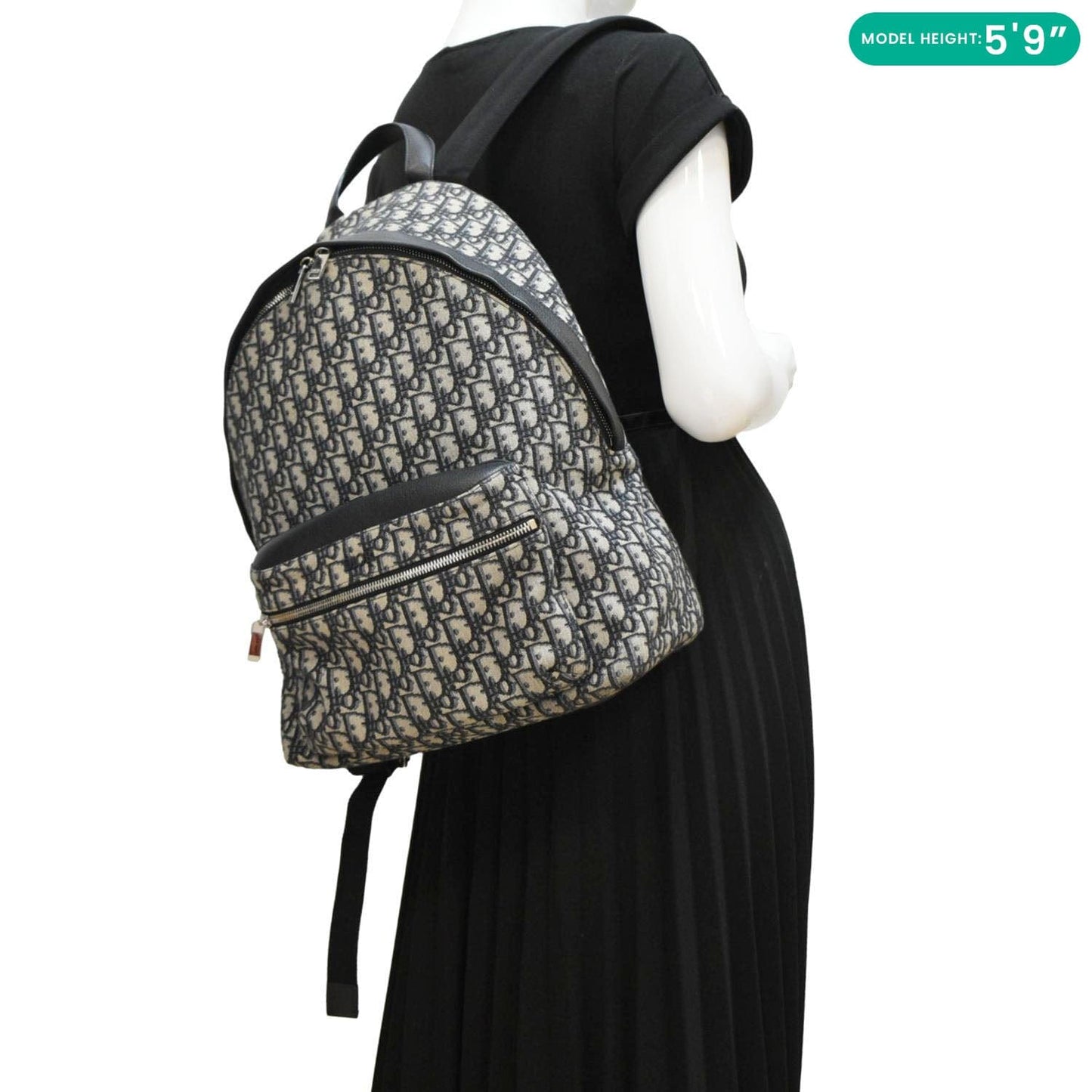 Dior Kids Rider Oblique Jacquard Backpack Beige Mini