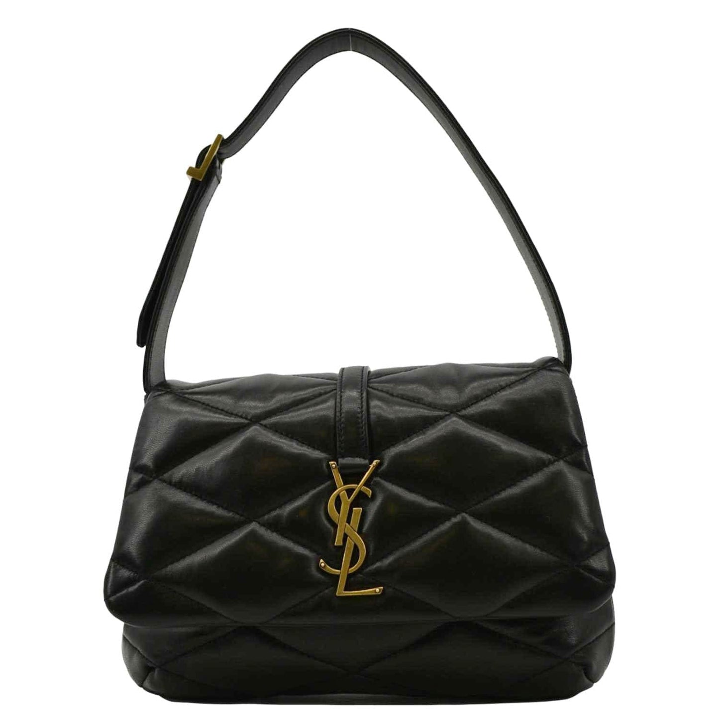 YSL Saint Laurent Saint Le Hobo Bag Leather Quilted Shoulder Bag