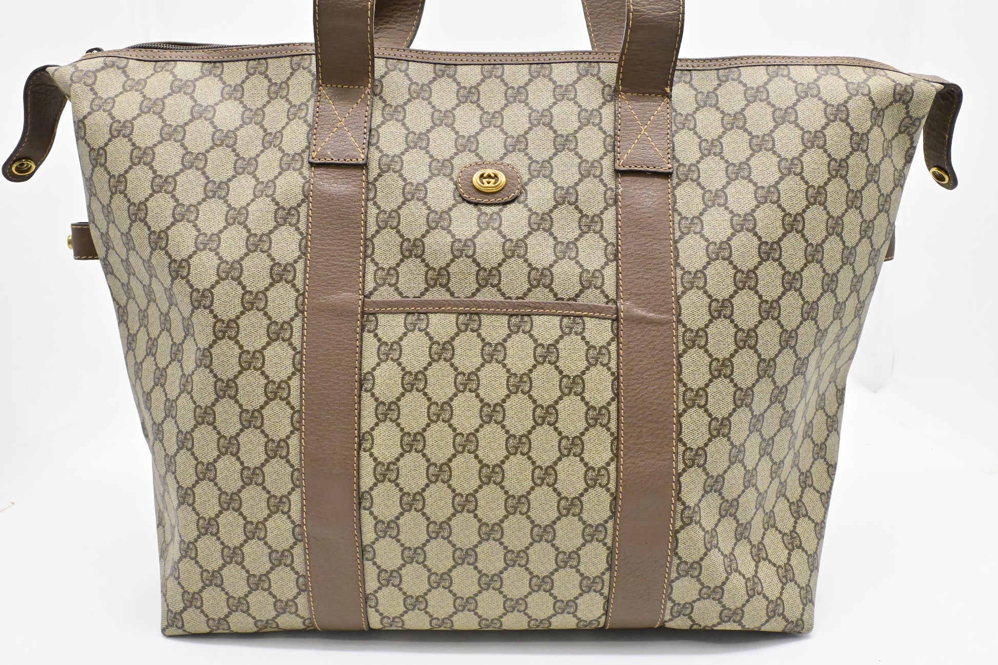 Gucci GG Supreme Canvas Travel Bag Canvas 3