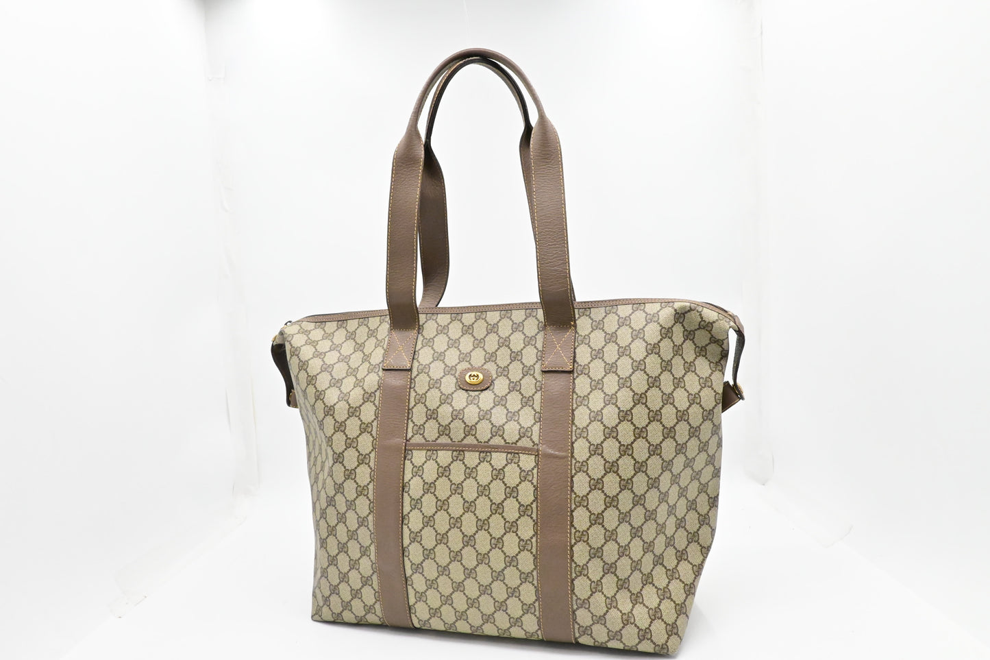 Gucci GG Supreme Canvas Travel Bag Canvas 3