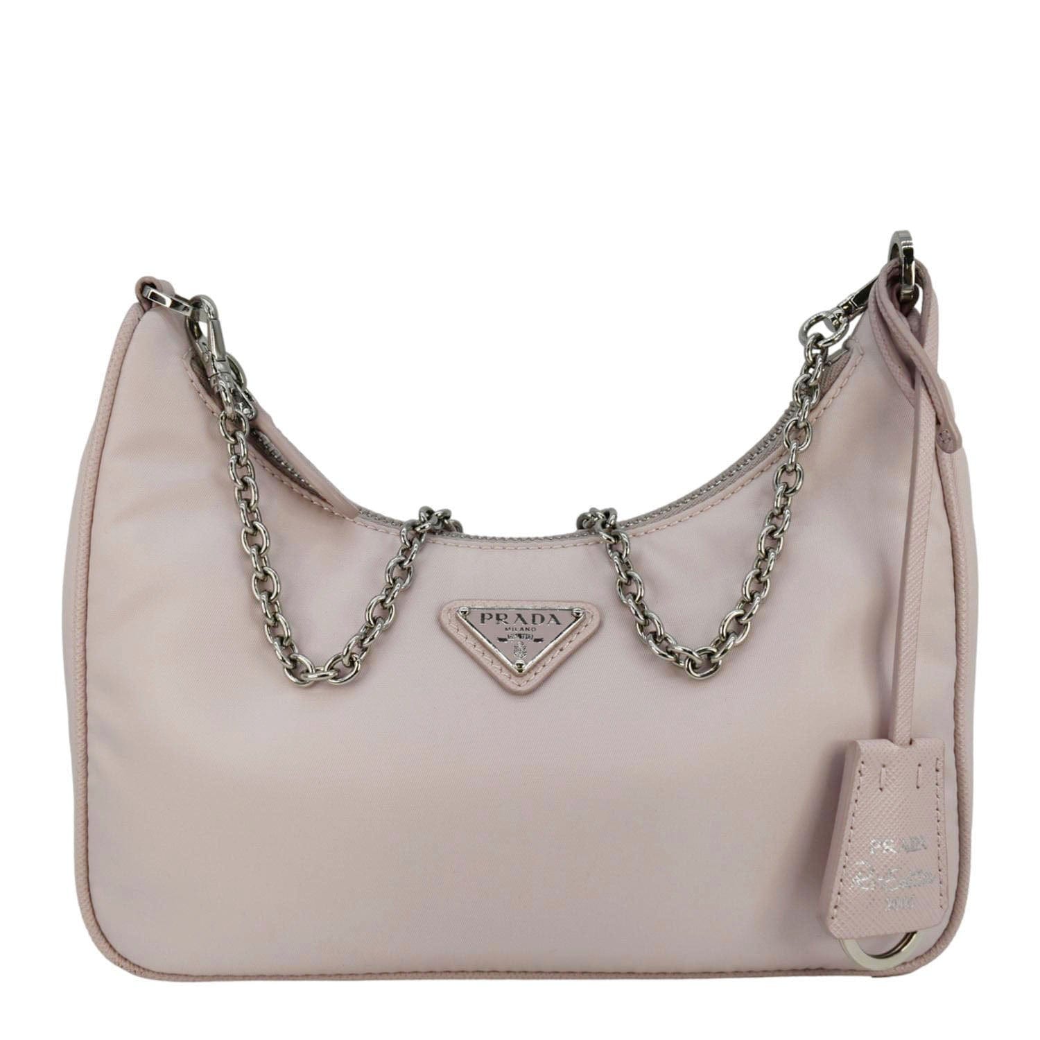 Prada Re Edition Re Shoulder Bag Light Nylon Pink