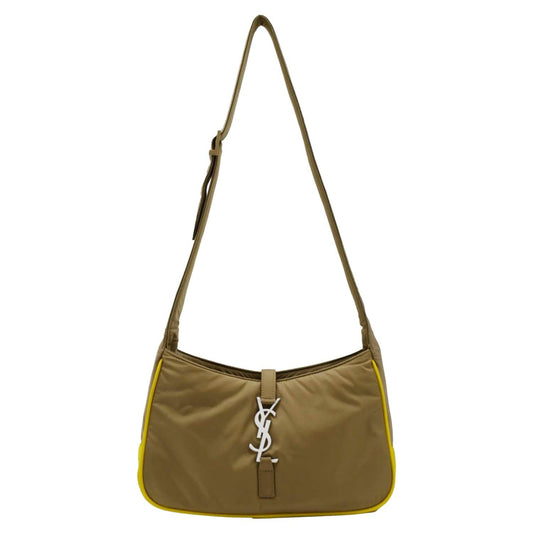 YSL Saint Laurent Saint Le Re Crossbody Bag Yellow Nylon