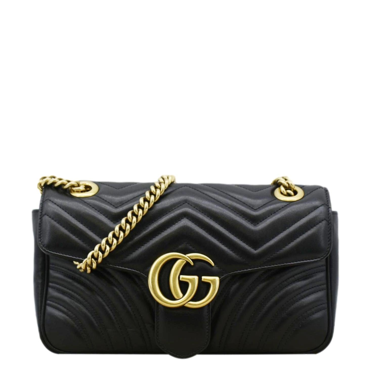 Gucci Marmont Small Crossbody Bag Leather Matelasse Small 443500
