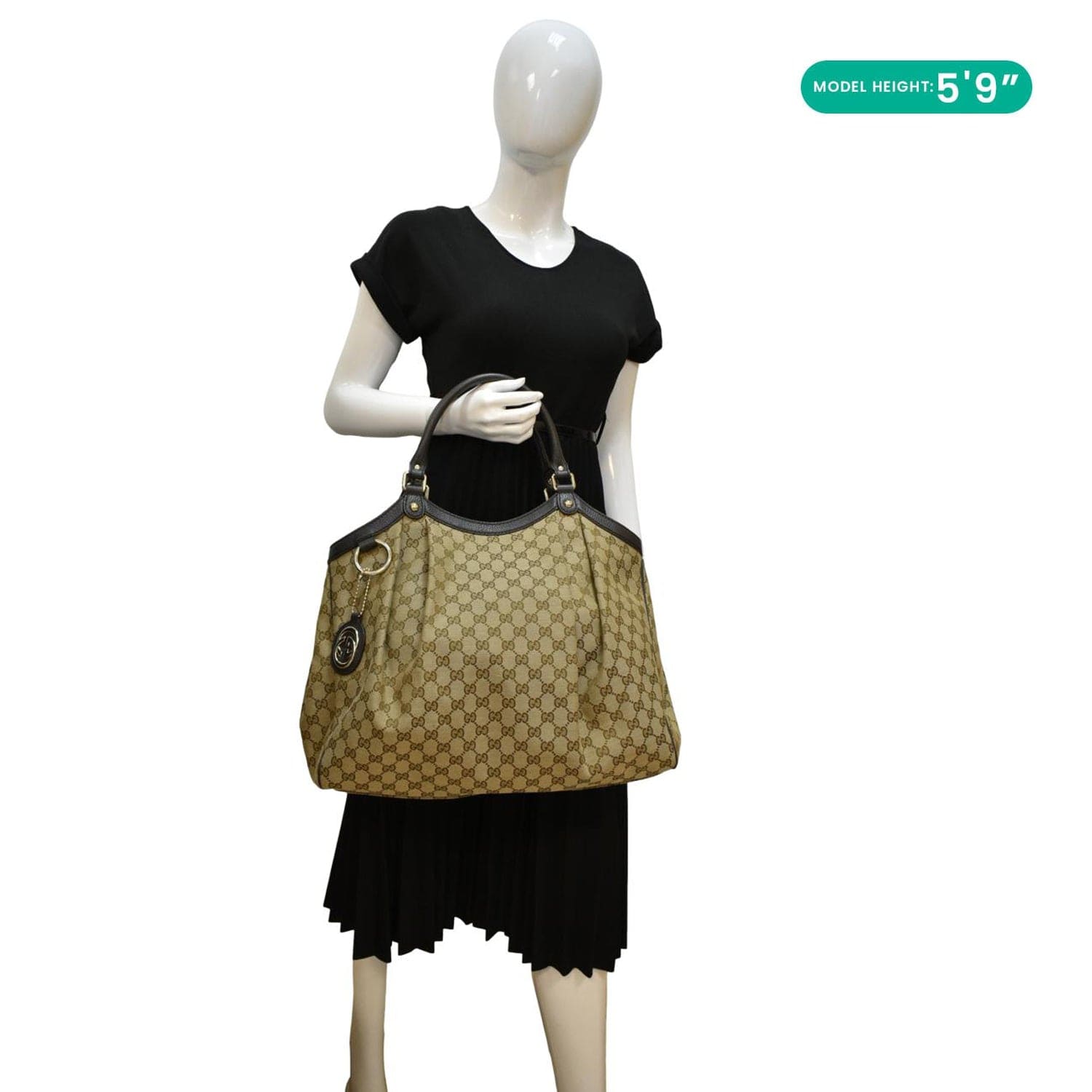 Gucci Sukey Large Tote Bag Canvas Monogram