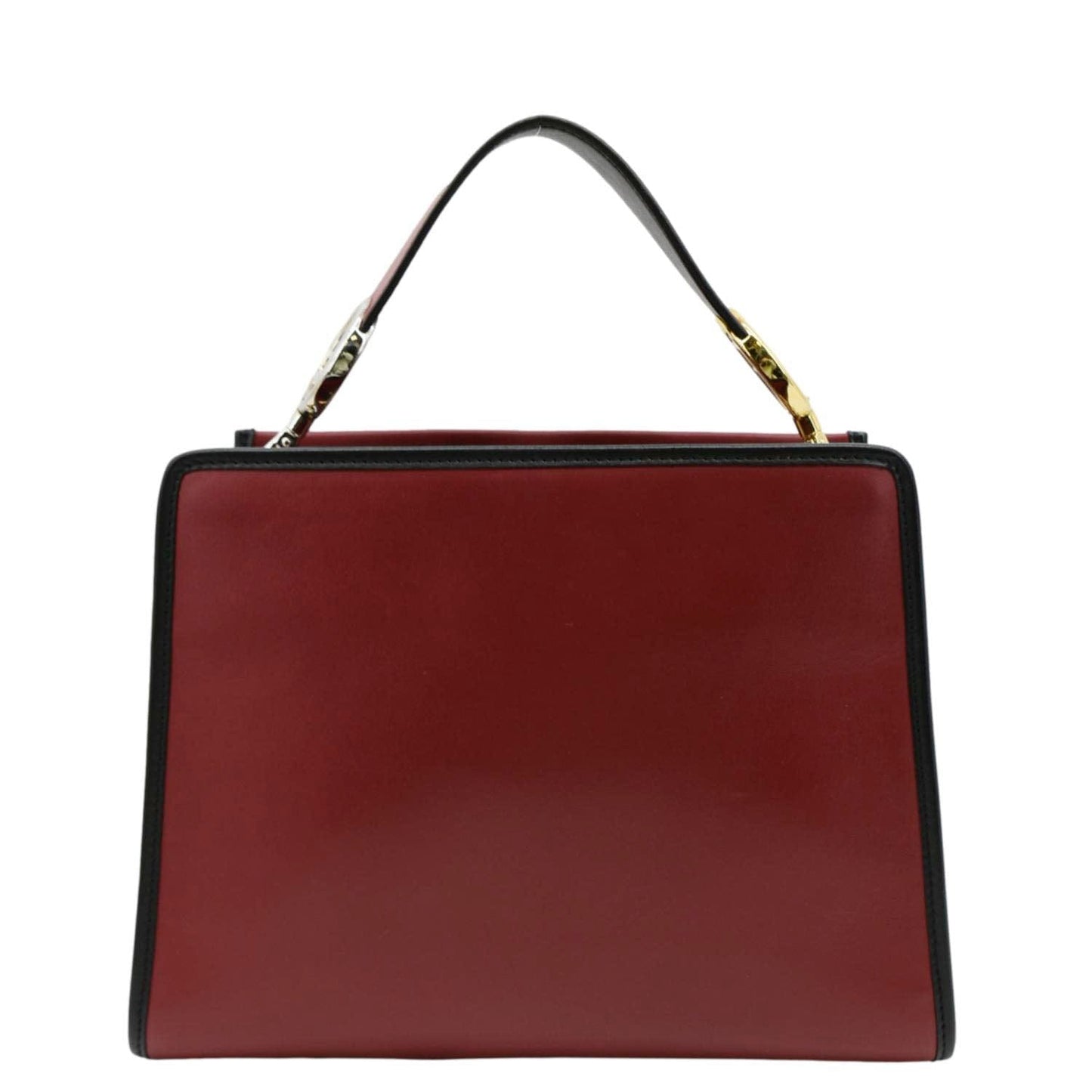 Fendi Runaway Tote Bag Leather Red Small