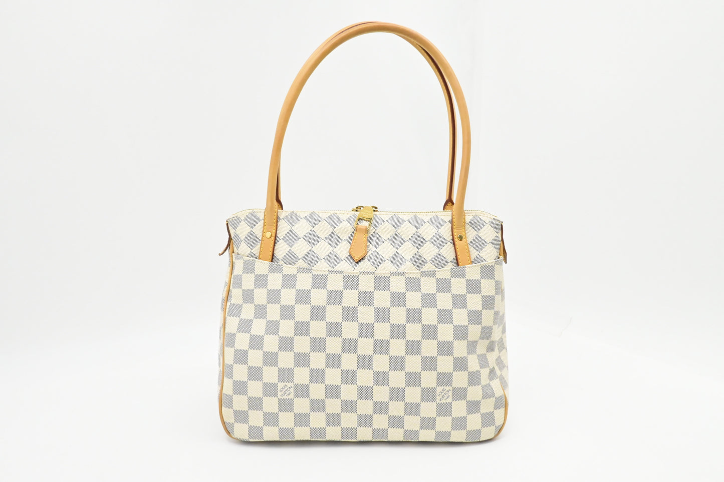 Louis Vuitton Figheri Azur Damier Canvas Handbag