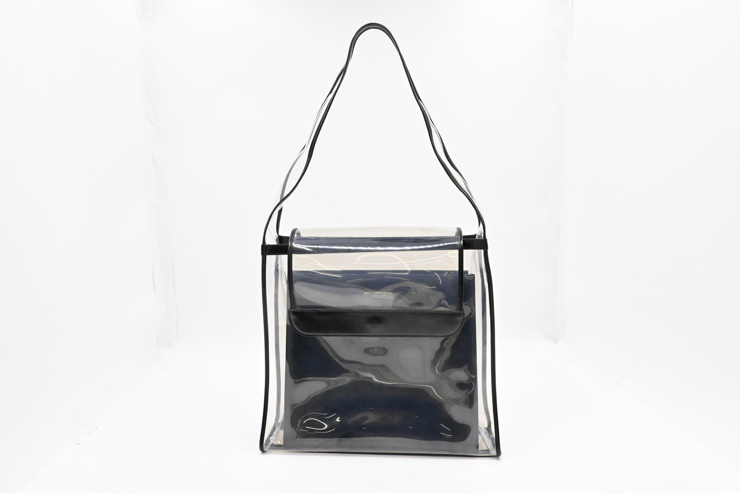 Gucci Clear Vinyl Shoulder Bag