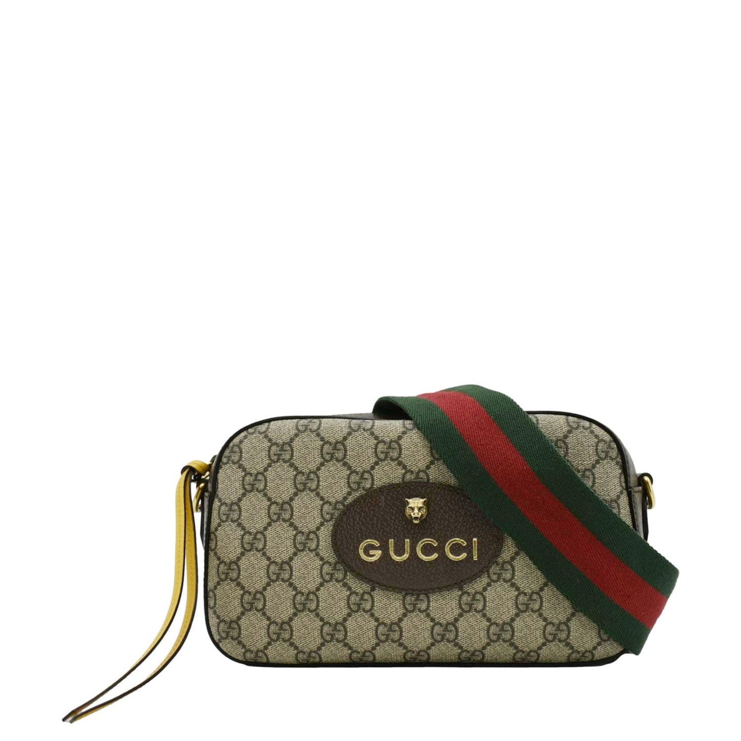 Gucci Neo Supreme Messenger Bag Canvas Beige Crossbody Bag Neo 476470