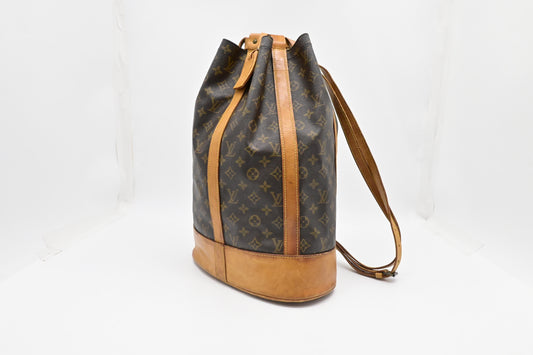 Louis Vuitton Randonnee Monogram GM Canvas Handbag Canvas 2