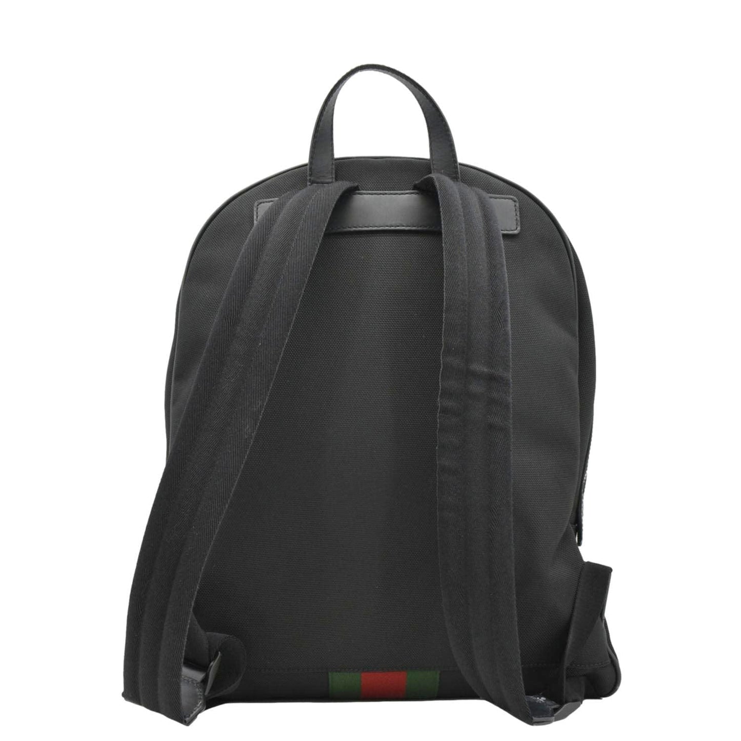 Gucci Web Stripe Backpack Canvas Black