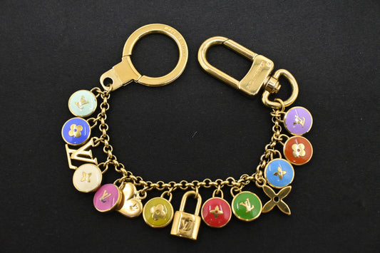 Louis Vuitton Porte Cles Pastilles Charm Key Chain