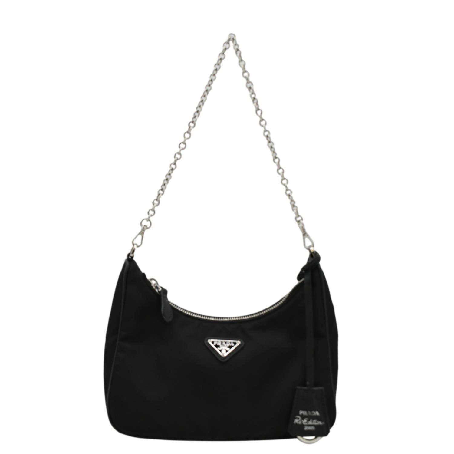 Prada Re Edition Re Shoulder Bag Nylon Black 2005 Re Nylon
