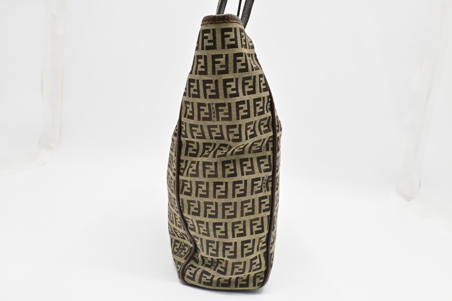 Fendi Shoulder Bag In Zucchino Canvas