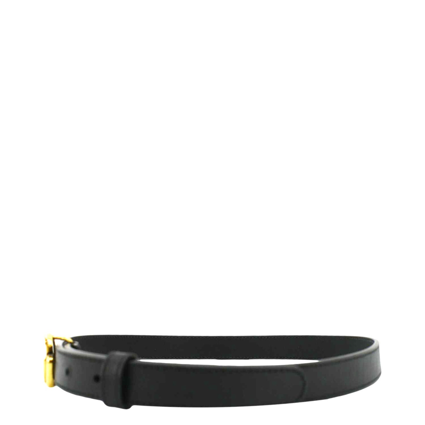 Gucci Slim Double Marmont Buckle Belt Size Handbag Leather Black Accessory