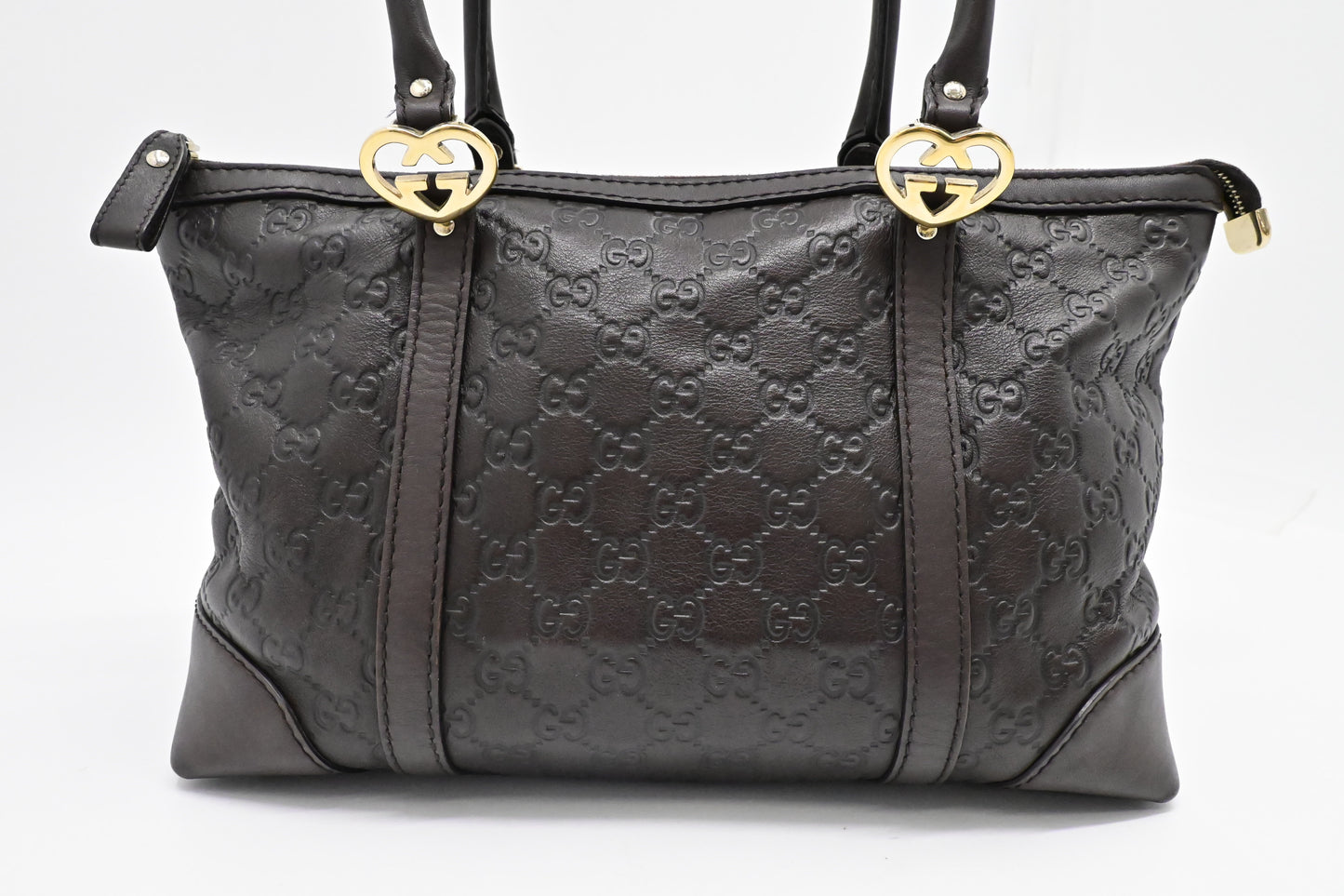 Gucci Guccissima Leather Brown Handbag