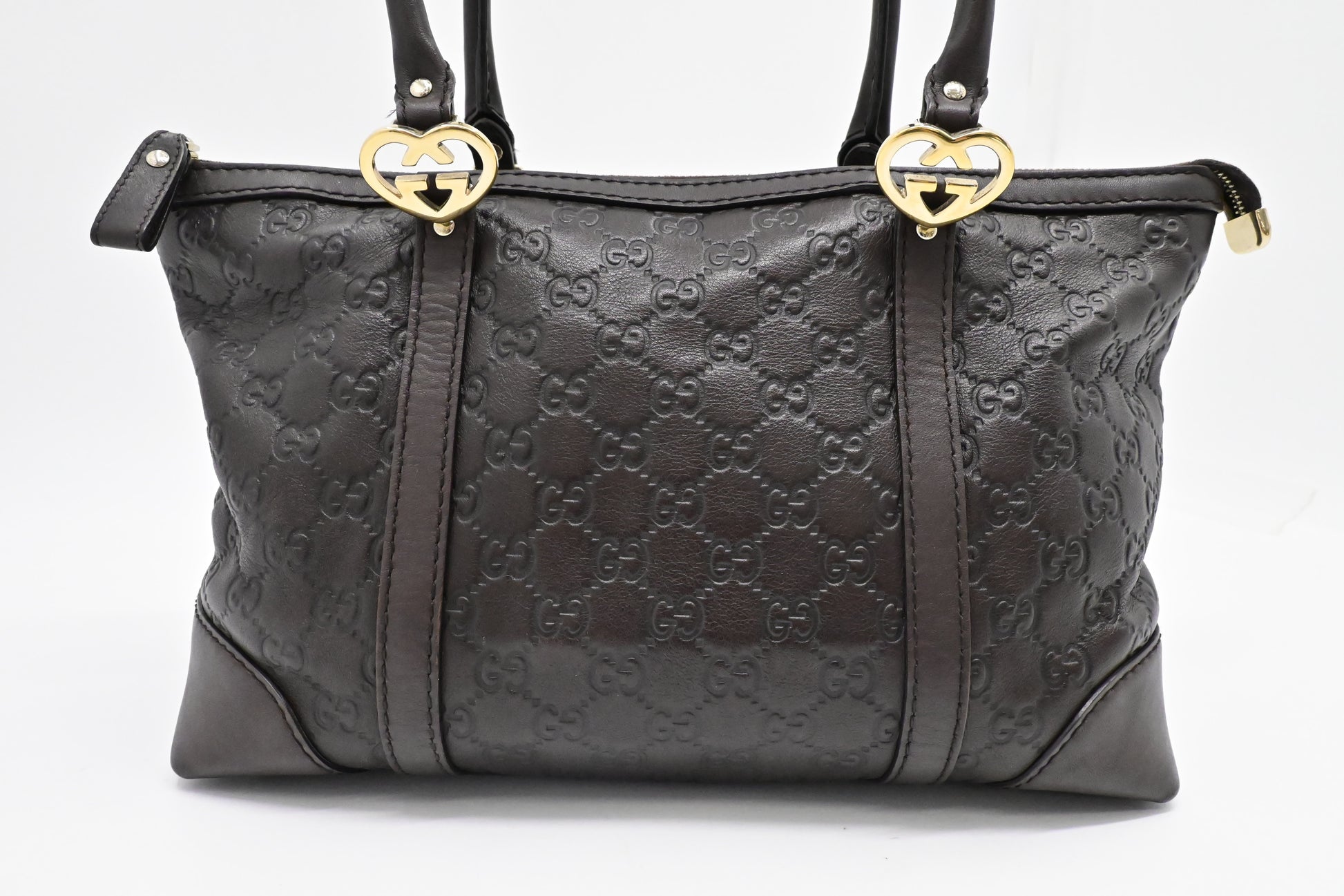Gucci Guccissima Leather Brown Handbag