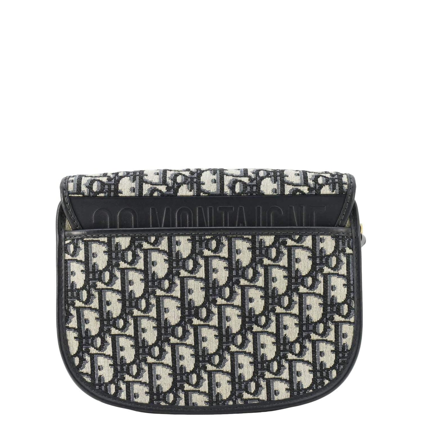 Dior Bobby Oblique Jacquard Crossbody Bag Canvas Blue Navy