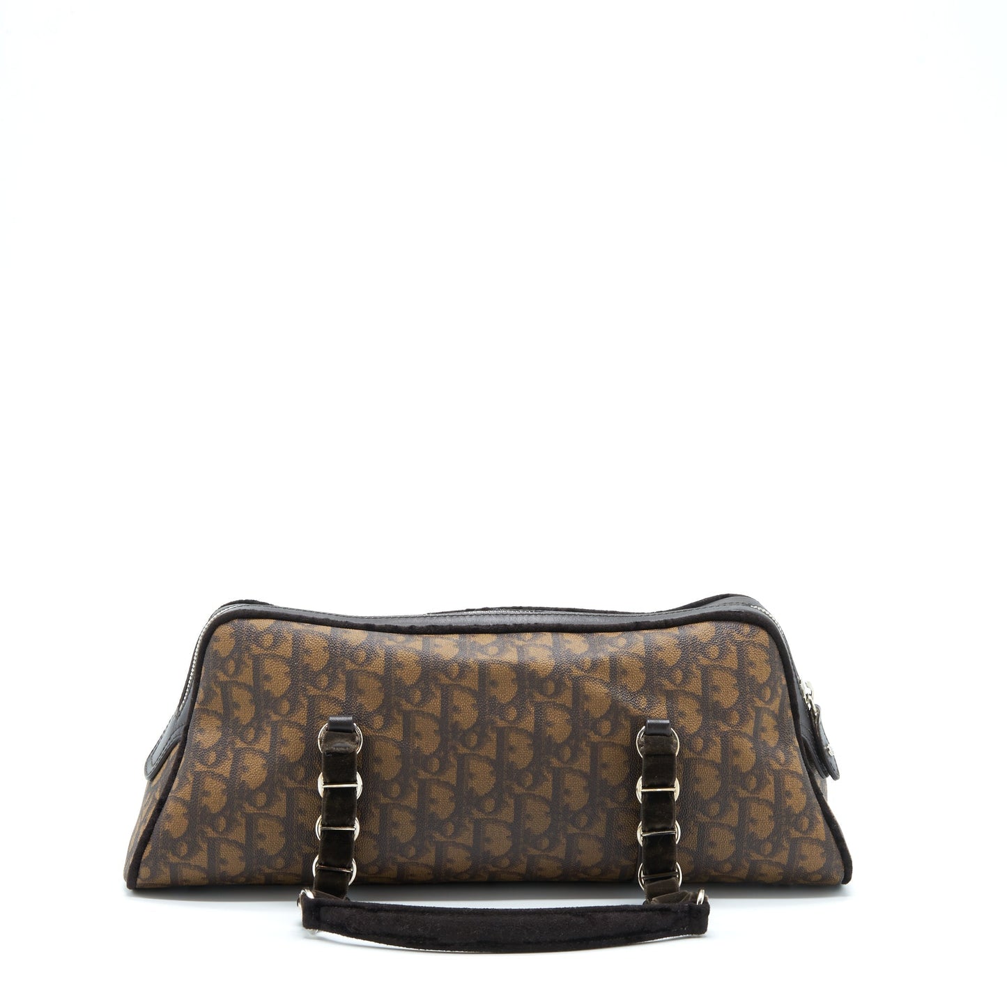 Dior Romantique Trotter Purse Velvet Handbag Canvas Travel Bag
