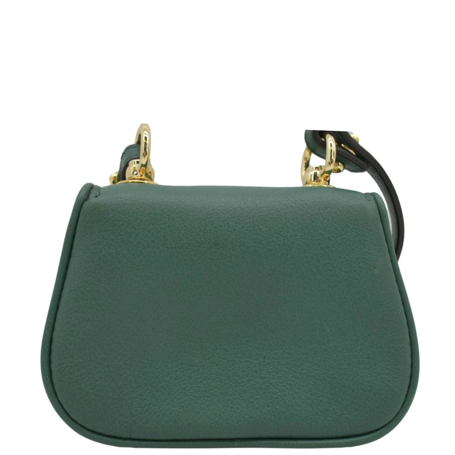 Gucci Blondie Crossbody Bag Leather Green