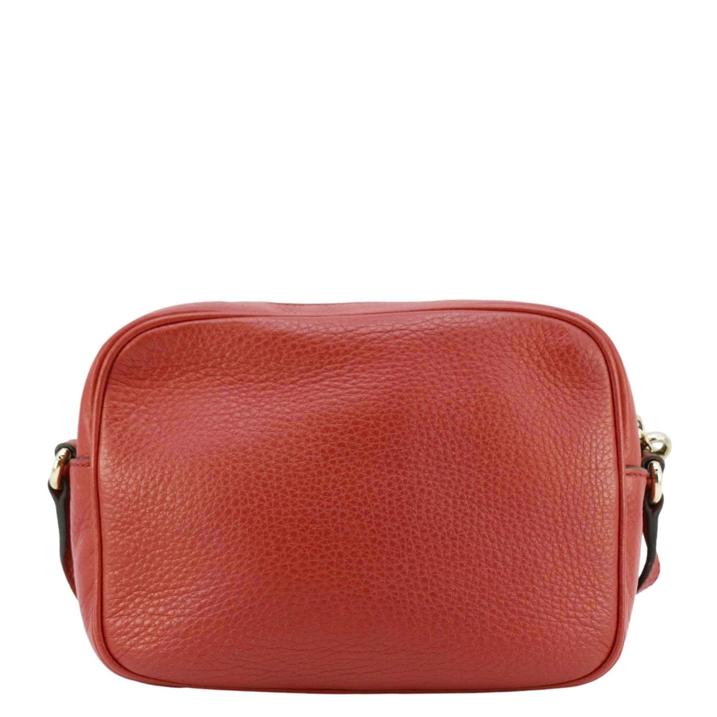 Gucci Soho Disco Camera Crossbody Bag Leather Red