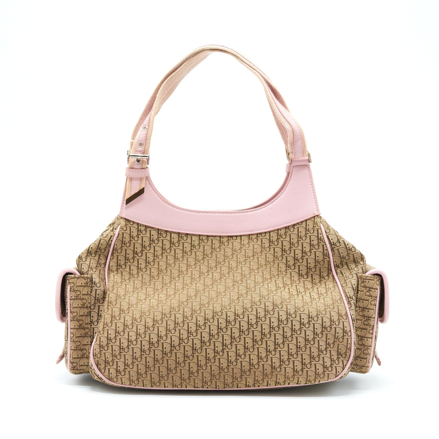 Dior Trotter Street Chic Pocket issimo Hobo Purse Canvas Travel Bag