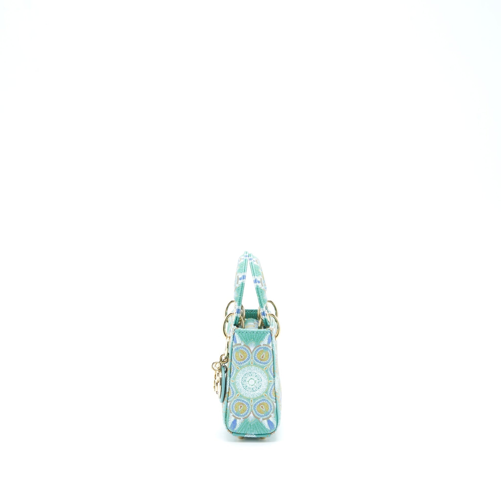 Dior Micro (Super ) Lady Limited Handbag Green Mini Travel Bag