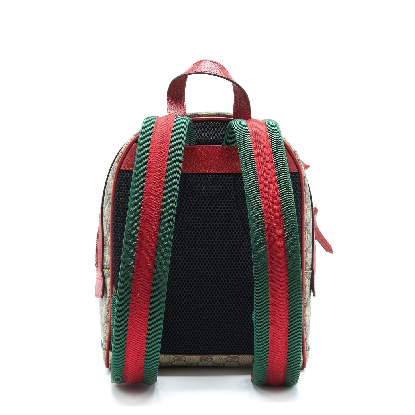 Gucci Cat Print Supreme Backpack Multicolour Red Pink