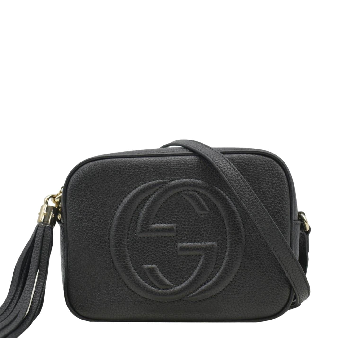 Gucci Soho Disco Crossbody Bag Leather Black