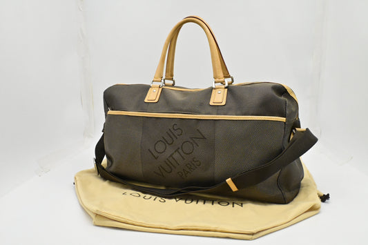 Louis Vuitton Albatros Duffle Geant Damier Canvas Travel Bag