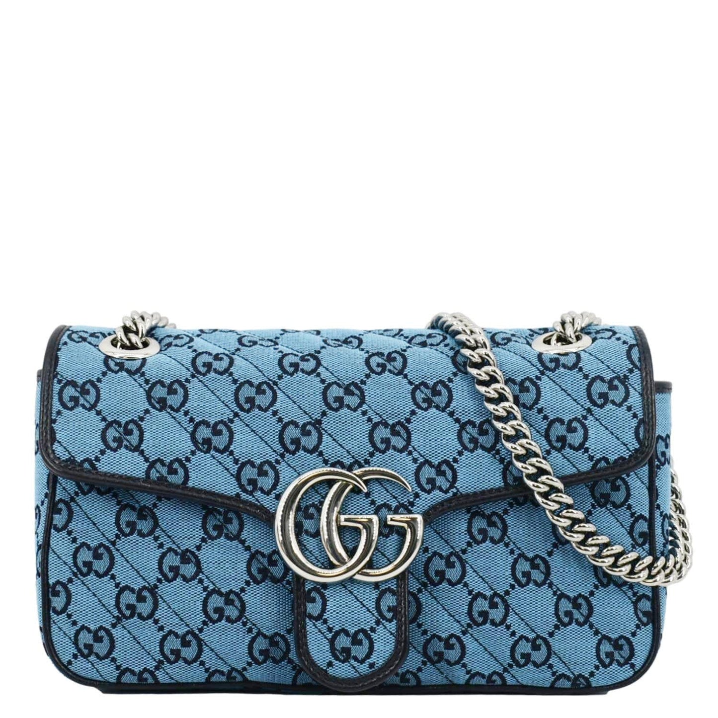 Gucci Marmont Small Shoulder Bag Canvas Matelasse Crossbody Bag