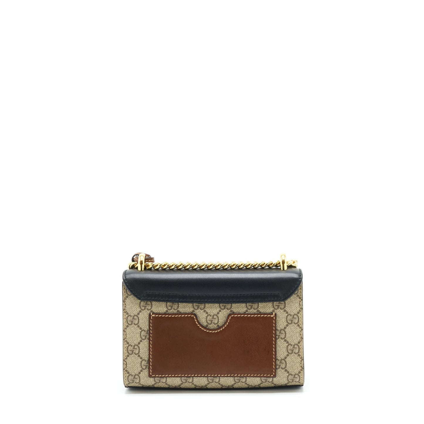 Gucci Padlock Shoulder Bag Supreme Canvas Black