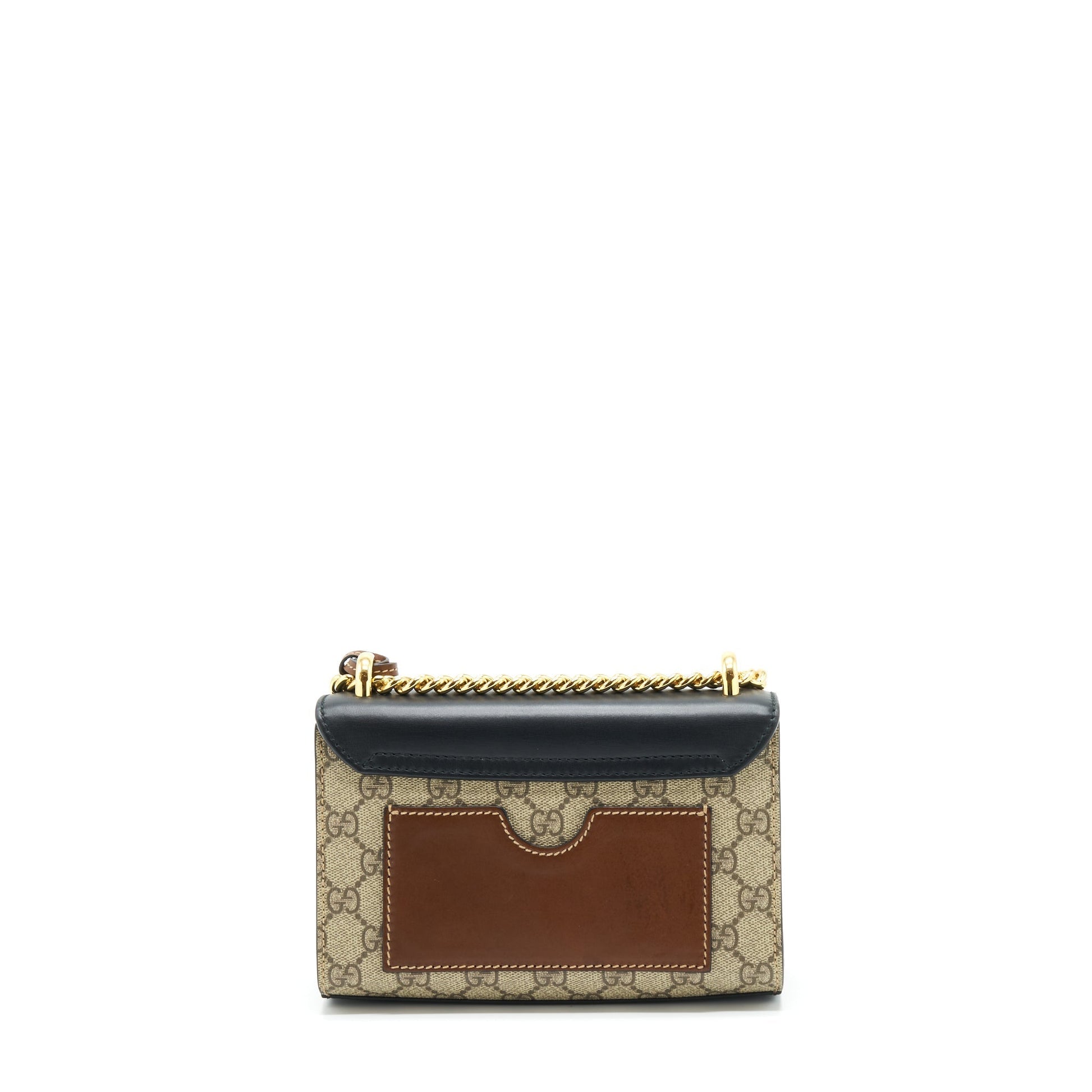 Gucci Padlock Shoulder Bag Supreme Canvas Black