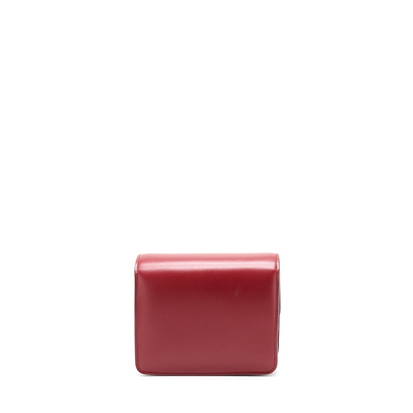 Celine Classic Purse In Box Calfskin Handbag Red Small Travel Bag
