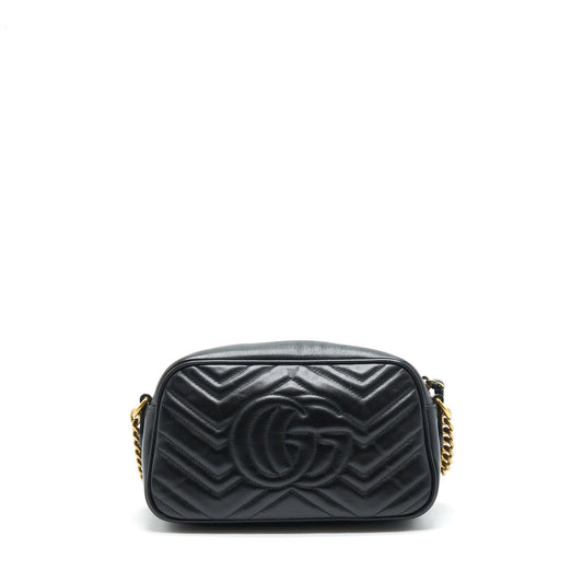 Gucci Marmont Shoulder Bag Matelasse Black 4