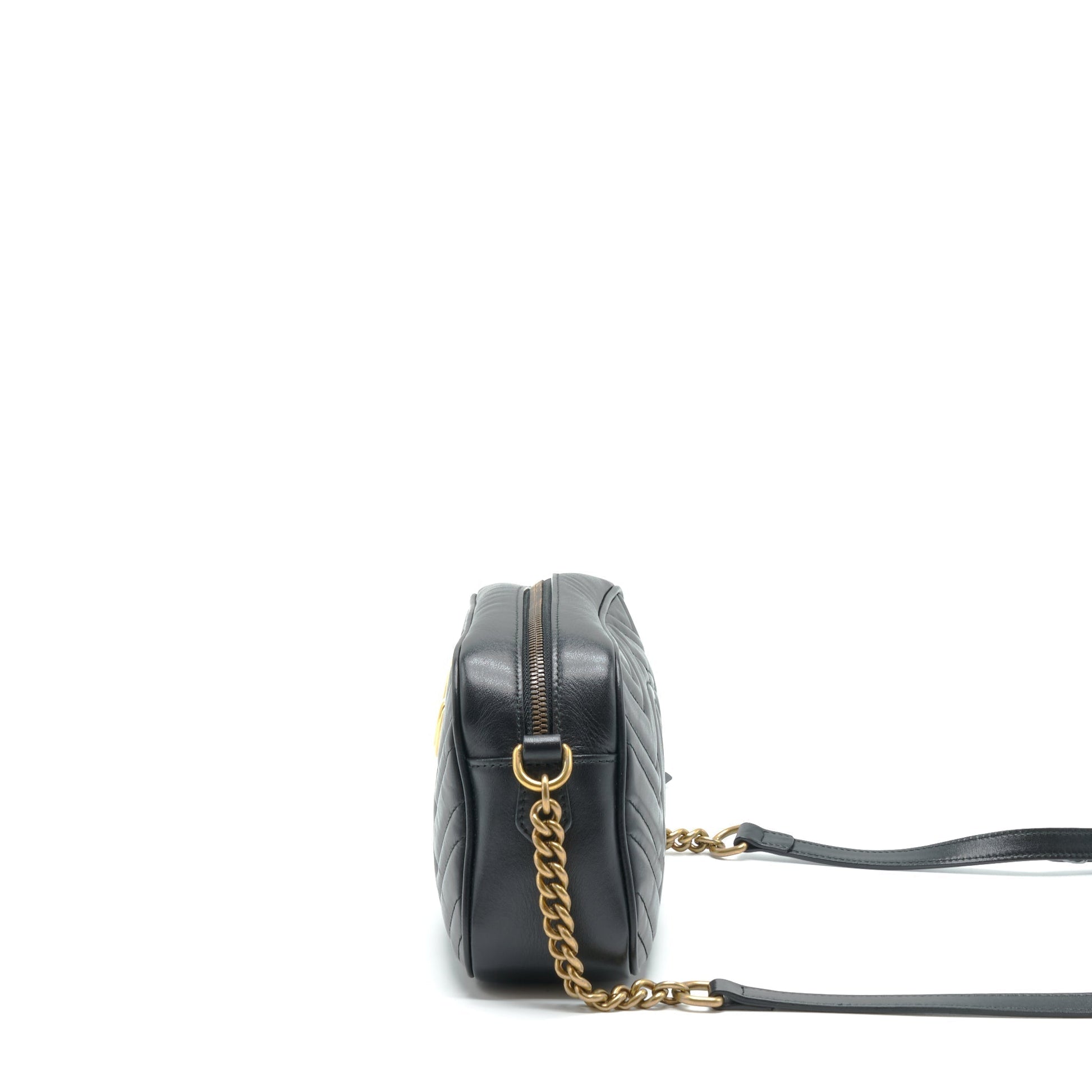 Gucci Marmont Shoulder Bag Matelasse Black 4