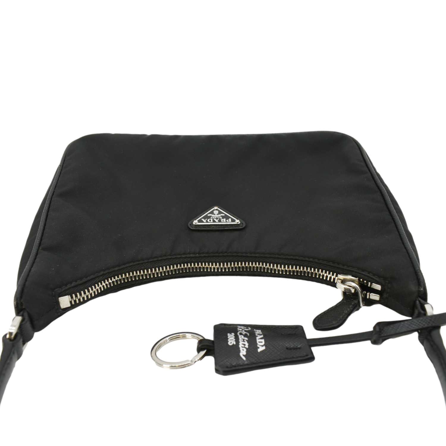 Prada Re Edition Re Shoulder Bag Nylon Black 2005 Nylon Bag