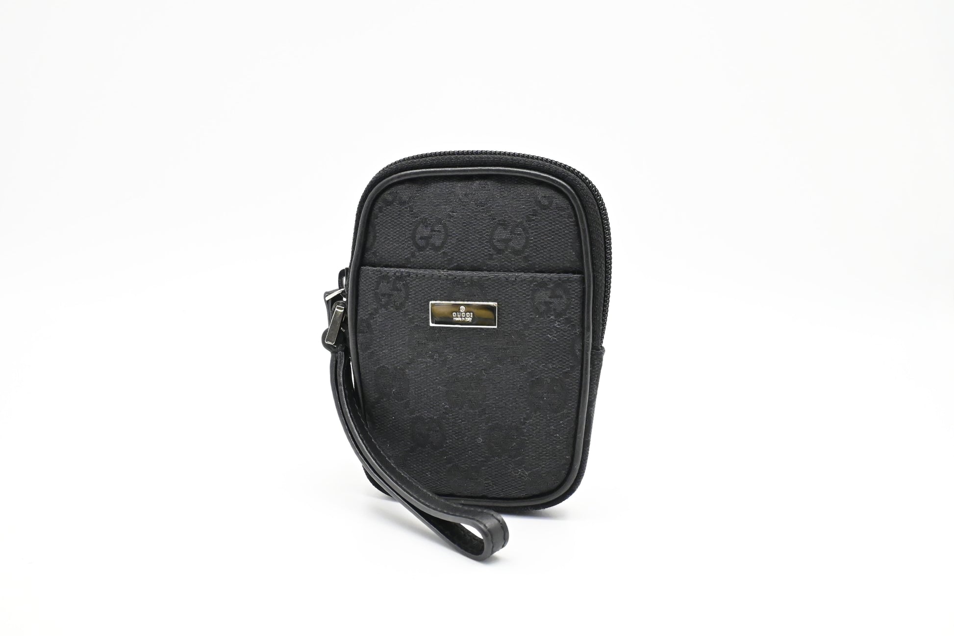 Gucci Pouch GG Canvas Black Mini Bag