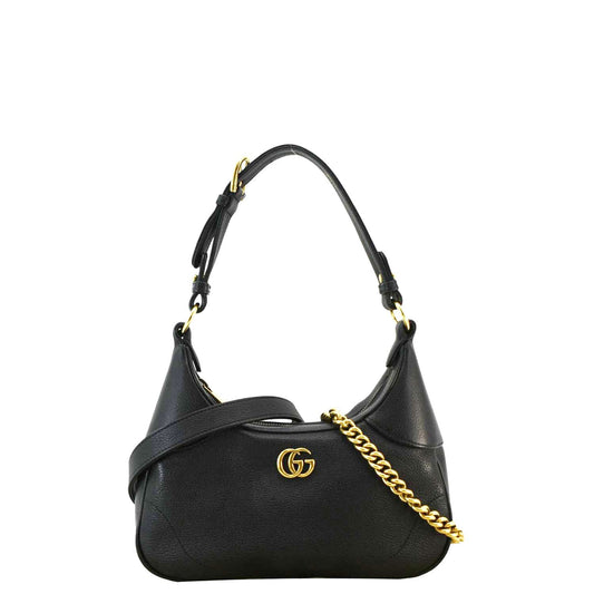 Gucci Aphrodite Shoulder Bag Leather Black
