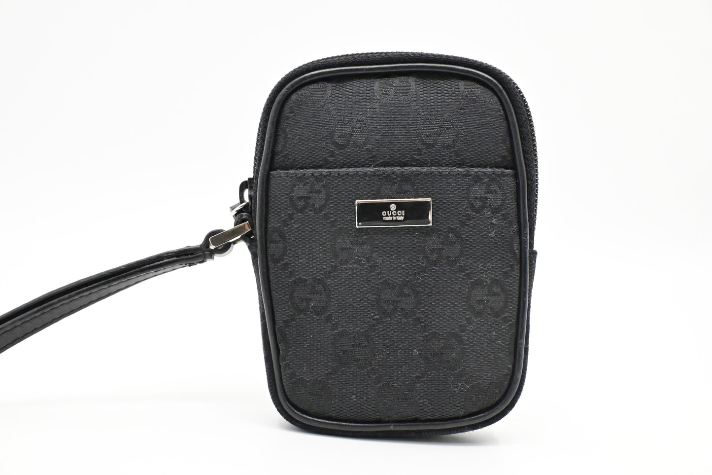 Gucci Pouch GG Canvas Black Mini Bag