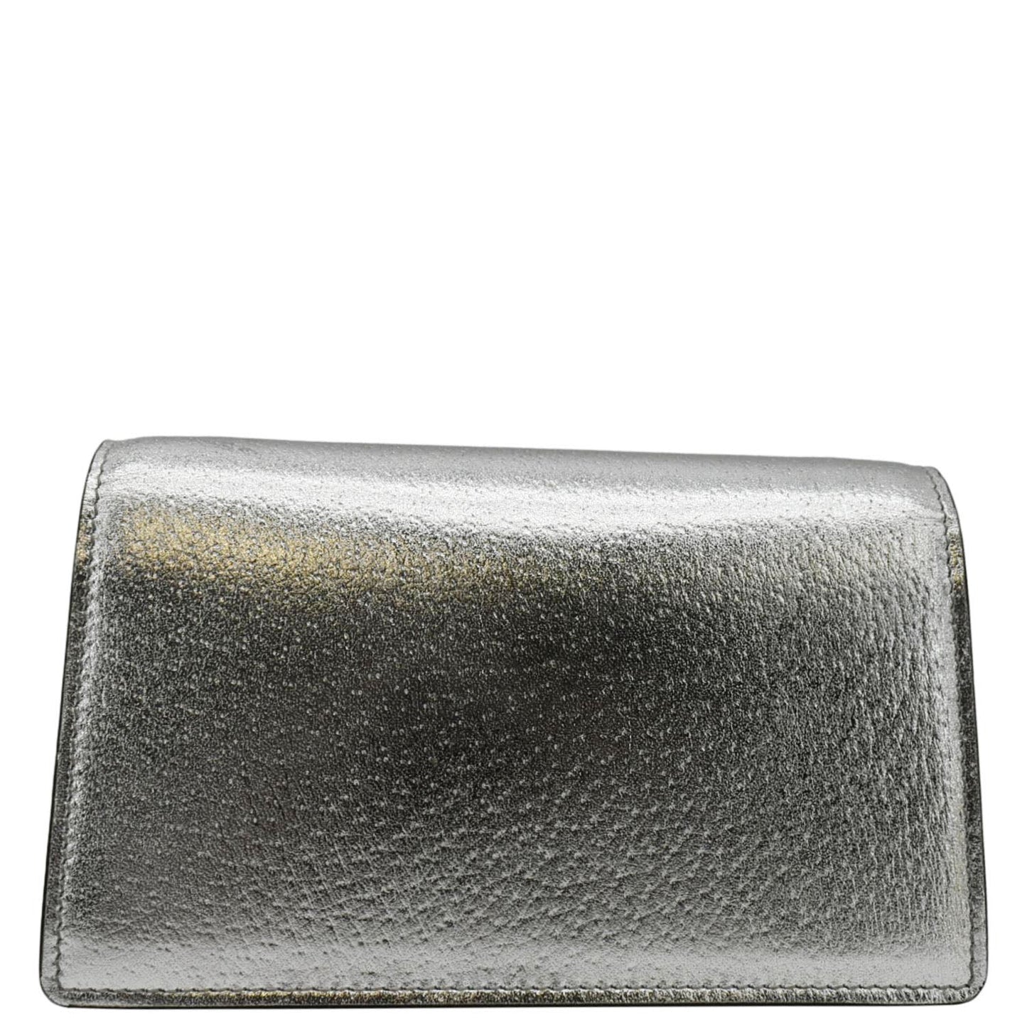 Gucci Dionysus Super Metallic Crossbody Bag Leather Silver