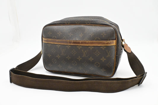 Louis Vuitton Reporter Monogram PM Canvas Handbag Canvas 2