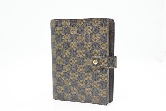 Louis Vuitton Agenda MM Ebene Damier Canvas Handbag Canvas 2