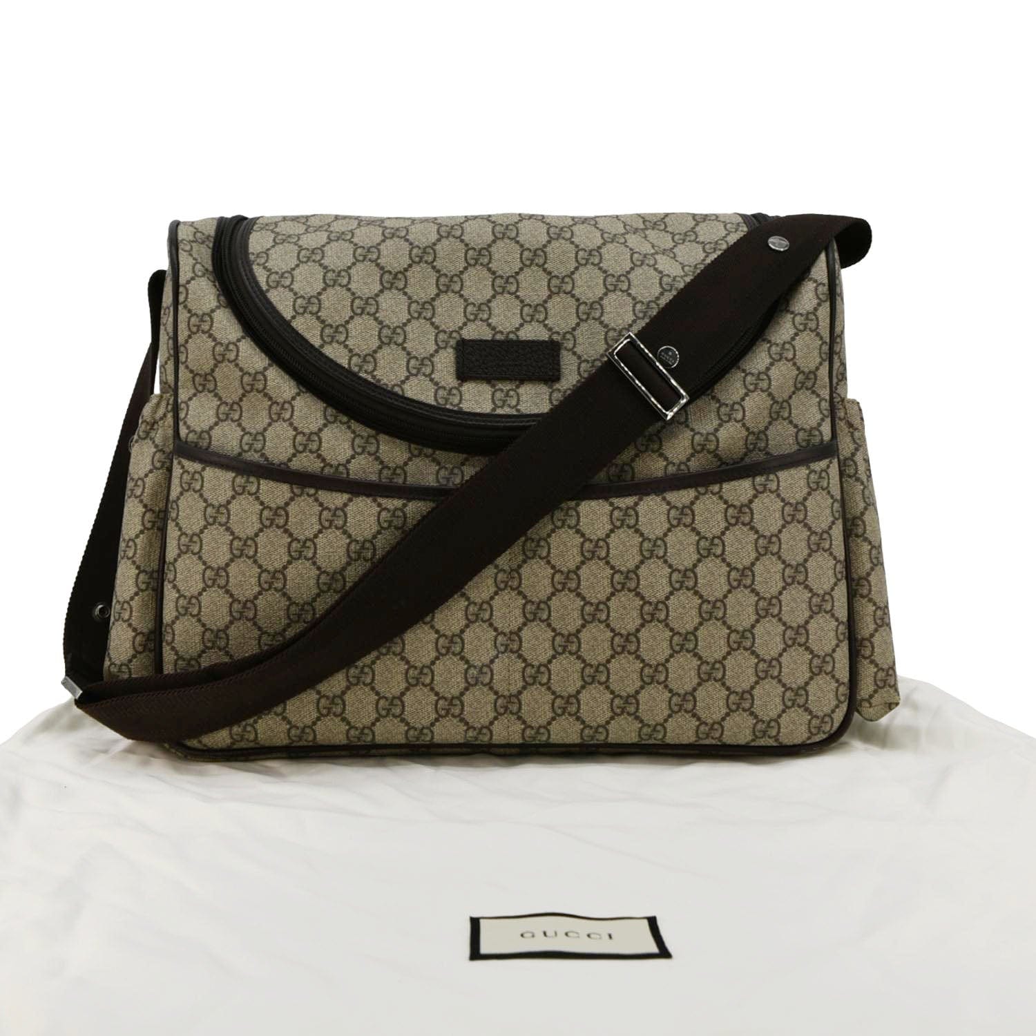 Gucci Diaper Supreme Shoulder Bag Canvas Monogram
