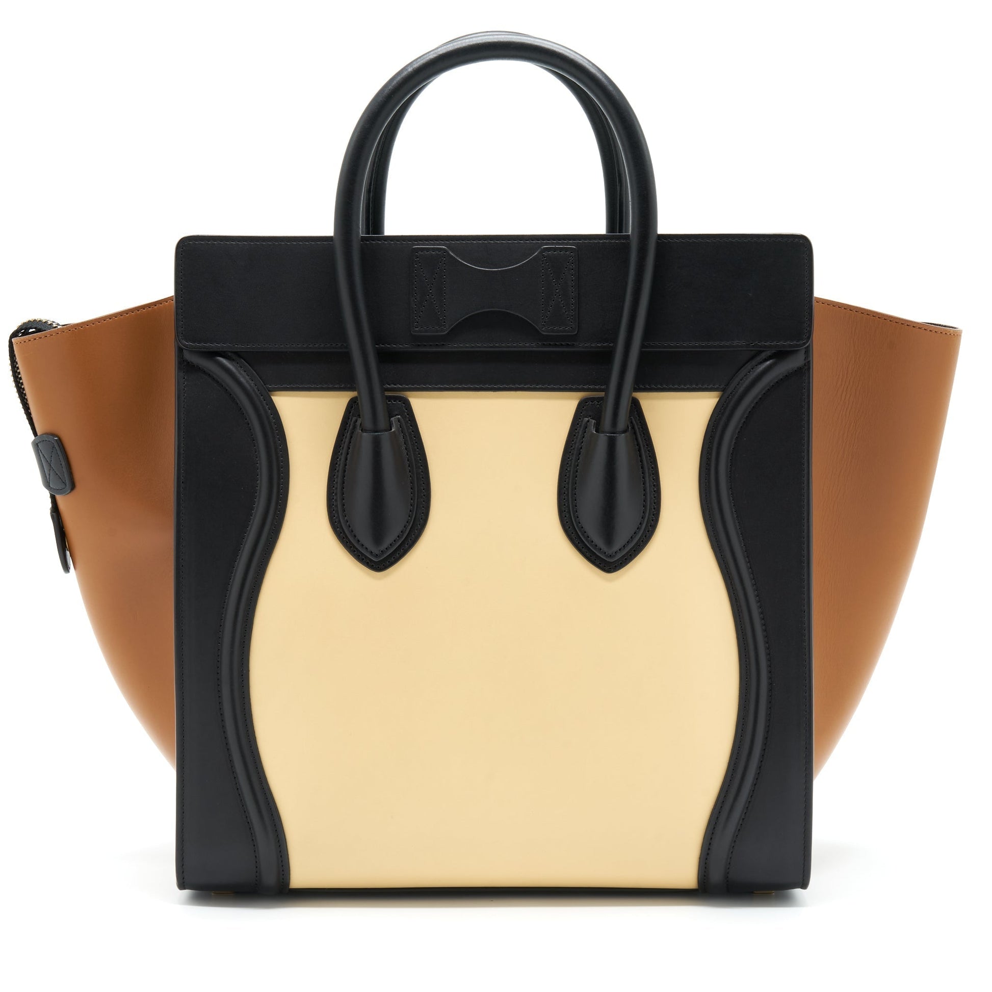 Celine Luggage Purse Calfskin Multicoloured Handbag Mini Travel Bag