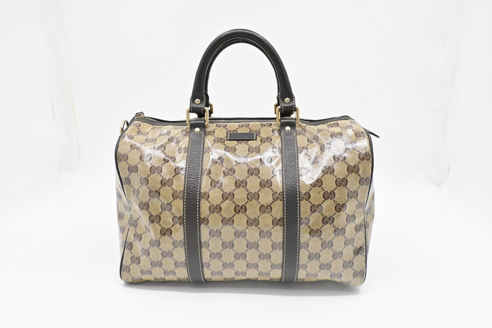 Gucci Boston Crystal GG Coated Canvas Apparel